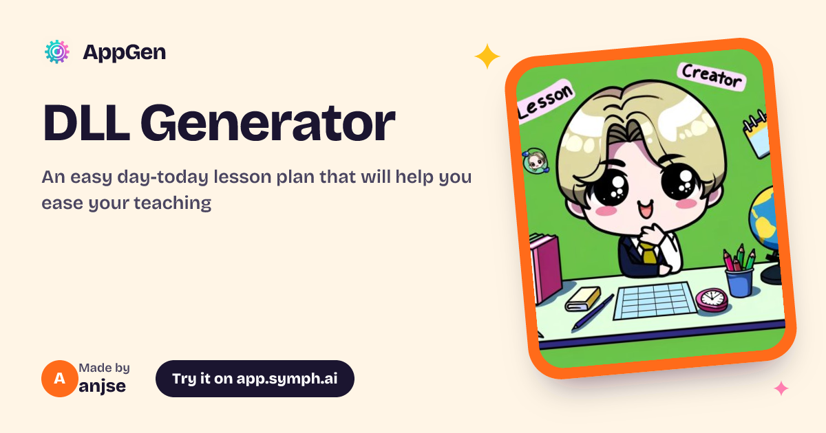 DLL Generator | AppGen