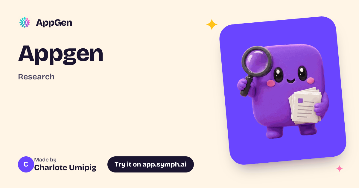 Appgen | AppGen
