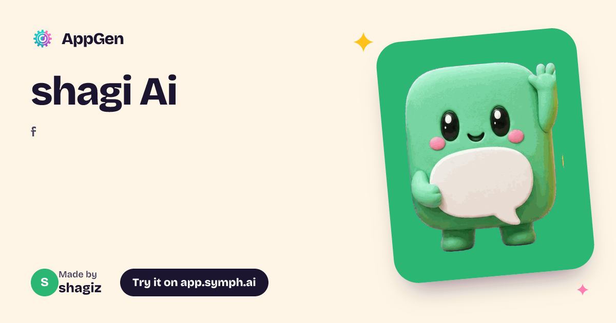 shagi Ai | AppGen
