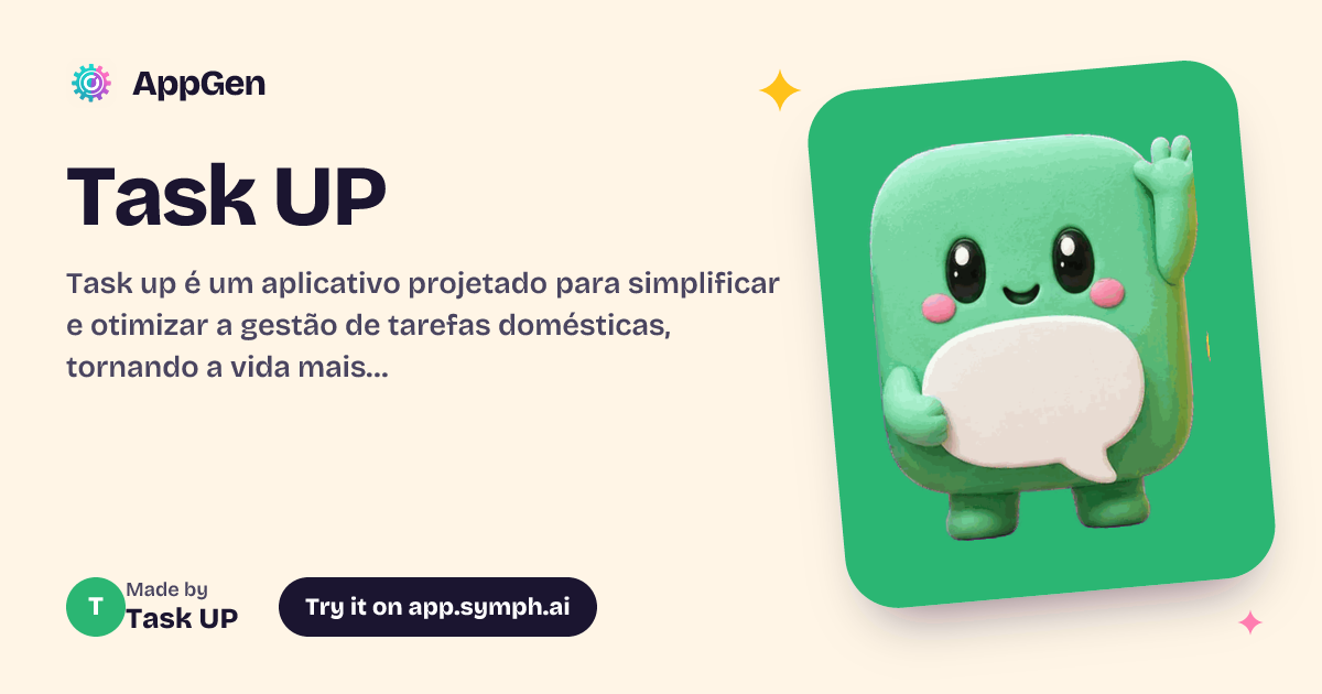 Task UP | AppGen