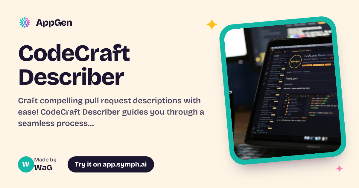 CodeCraft Describer | AppGen