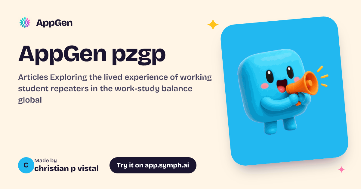 AppGen pzgp | AppGen
