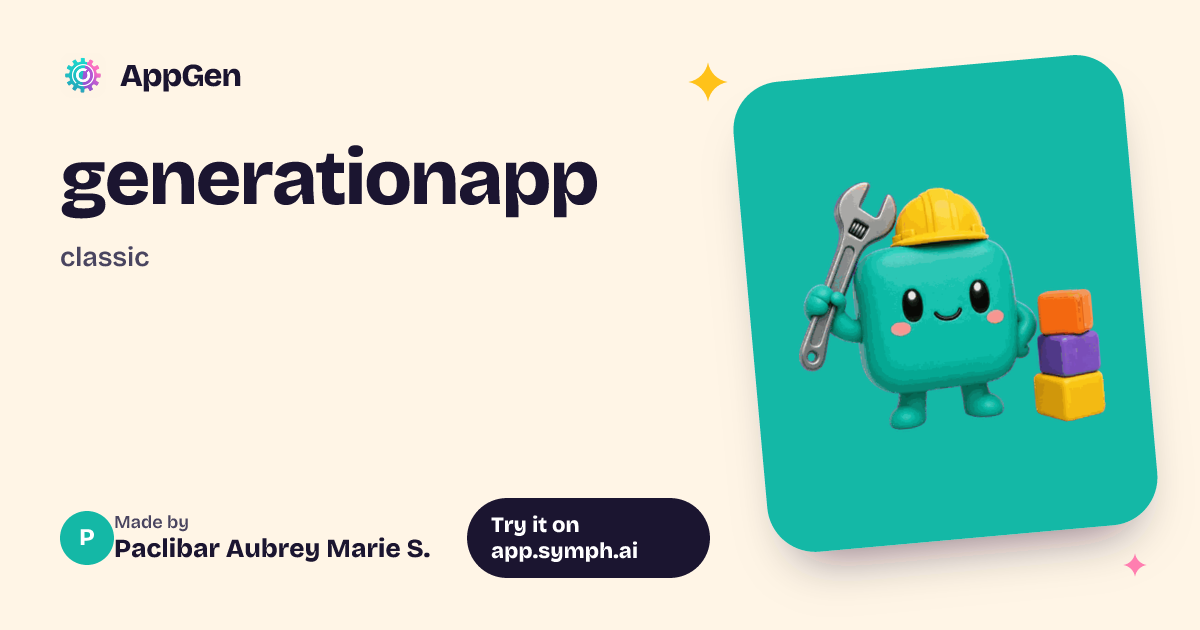 generationapp | AppGen