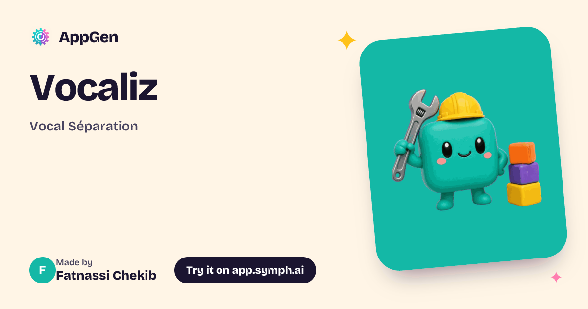 Vocaliz | AppGen
