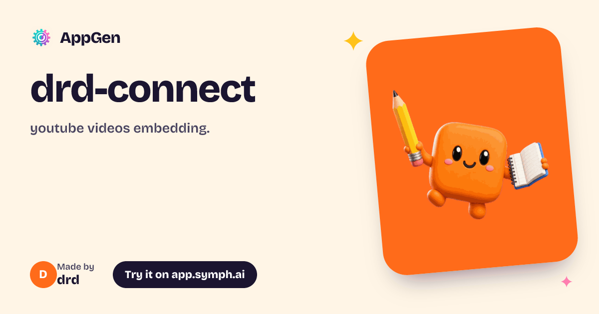 drd-connect | AppGen
