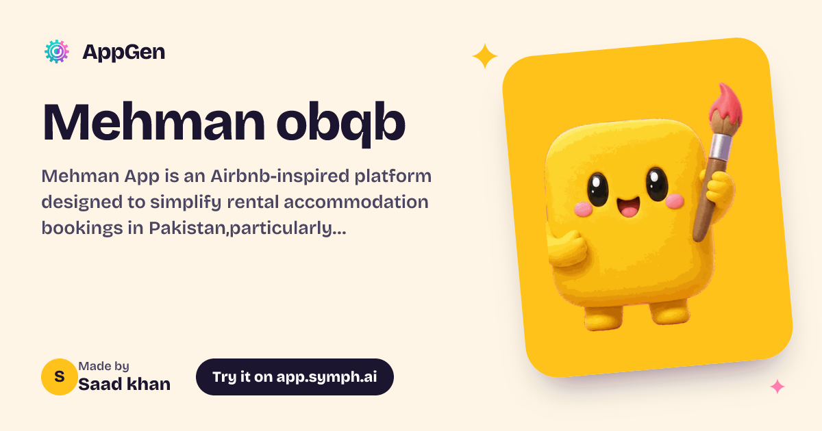 Mehman obqb | AppGen