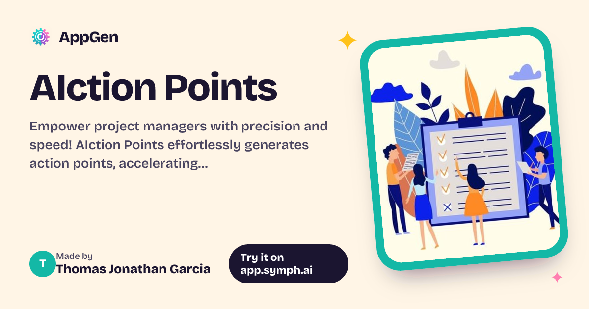AIction Points | AppGen