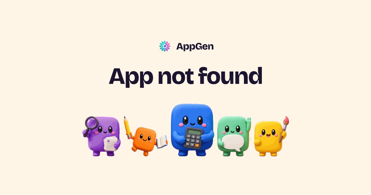 Your Creativity Unleashed | AppGen