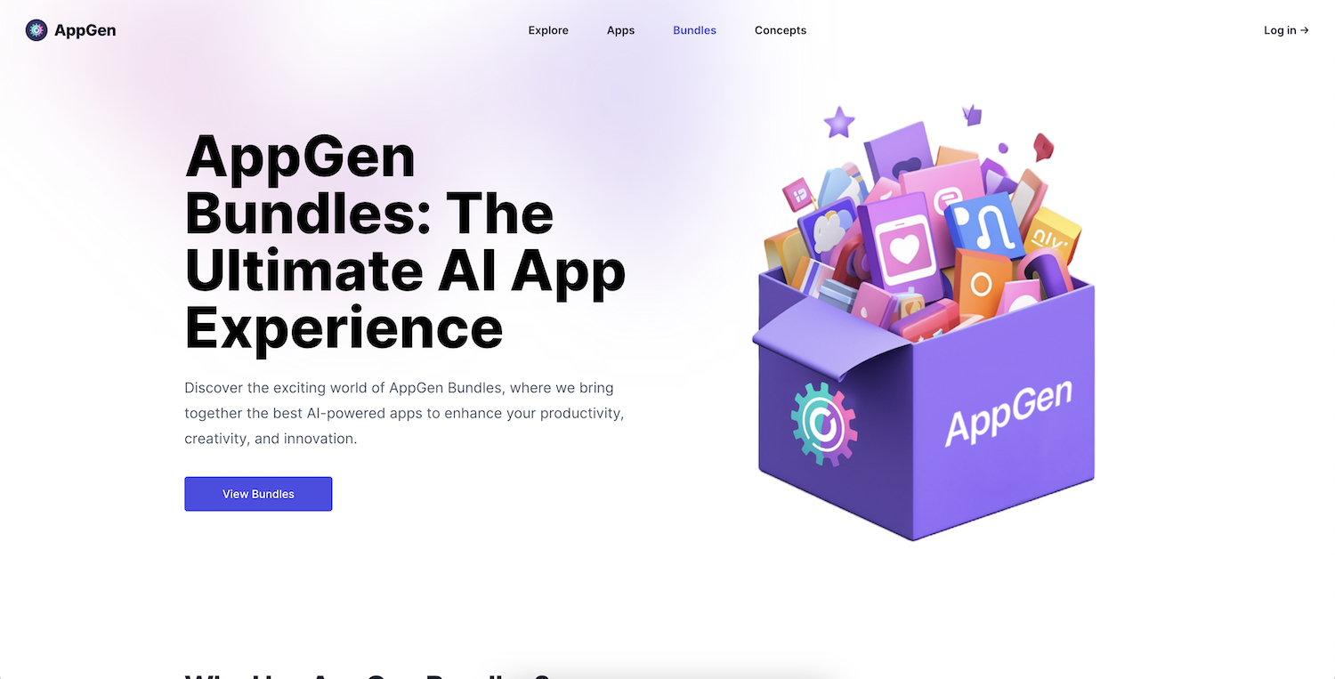 AppGen Bundles - The Ultimate AI App Experience